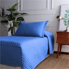 Radiance™ Diamond Fitted Coverlet, Blue